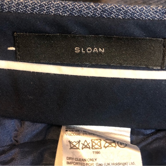 Banana Republic Sloan Chambray Ankle Pants - Picture 9 of 10